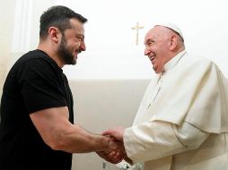 El pontífice mantiene una intensa jornada en la sede de la cumbre. EFE/ S. CERNUZIO / VATICAN MEDIA