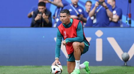 Cristiano Ronaldo busca un título más en la que será su sexta Eurocopa. EFE/M. Lopes