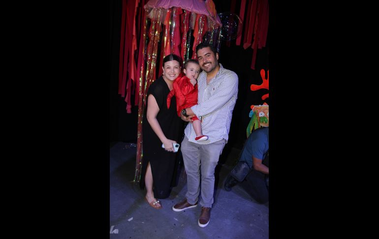 Fernanda López, Max y Marco Palomino. GENTE BIEN JALISCO/ Esmeralda Ecamilla