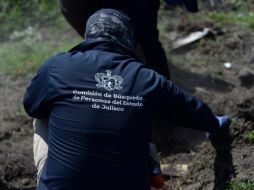 En el operativo de búsqueda, participaron también elementos de la Secretaría de la Defensa Nacional y de la Guardia Nacional. CORTESÍA/ Comisión de Búsqueda de Personas del Estado de Jalisco.