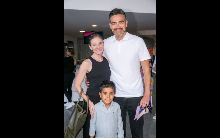 Catherine Russler, Nicolás Rodríguez y Francisco Rodríguez. GENTE BIEN JALISCO/ Jorge Soltero