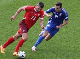 Suiza dominó en términos de posesión, disparos, ataques y pasos. EFE / M. Messara