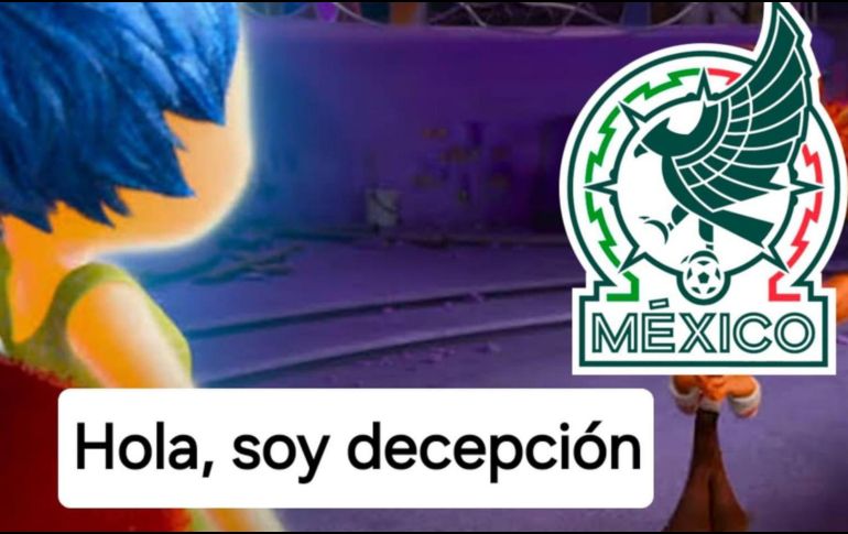 México quedó eliminado de la Copa América, habiendo anotado solo un gol en el partido inaugural contra Jamaica y finalizando su campaña con cuatro puntos. ESPECIAL.