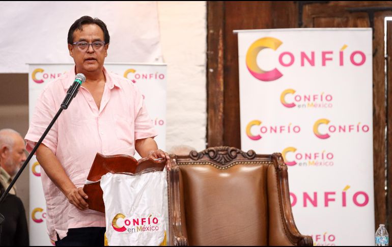 Salvador Cosío lamentó que no hayan conseguido los votos de quienes se abstuvieron de votar. EL INFORMADOR/ H. Figueroa