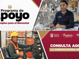 La convocatoria del programa Apoyo al Desempleo para el Bienestar ya inició. ESPECIAL/Gobierno del Estado de México