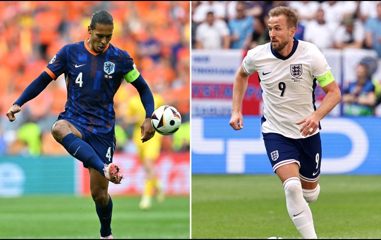 Países Bajos e Inglaterra han tenido un recorrido discreto a lo largo de la presente Euro 2024. AFP / ESPECIAL, M. Medina y K. Tribouillard