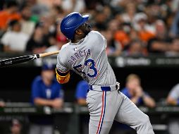 García ha disparado 67 de sus 114 jonrones en el Globe Life de Arlington, escenario del Juego de Estrellas. AP/T. Williams