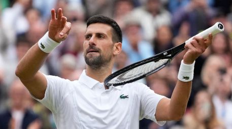 “Nole” espera tocar la música de su campeonato 25 de Grand Slam. ap/k. Wigglesworth