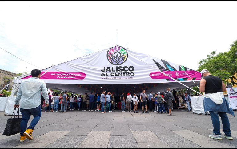 Quienes visiten la expo podrán encontrar artesanías, comida, música y todos los productos tradicionales. EL INFORMADOR/H. Figueroa.