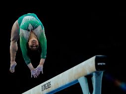 Alexa Moreno es, sin duda alguna, la mejor gimnasta de todos los tiempos que ha tenido México. AFP /ARCHIVO