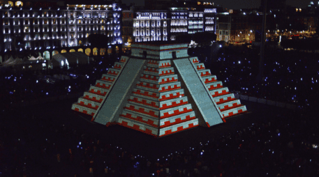 Las proyecciones se llevan a cabo a las 20:00, 20:45 y 21:30 horas. X/@GobCDMX