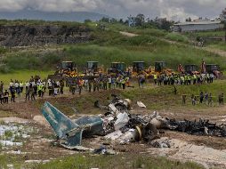 El avión se siniestró cuando intentaba despegar desde el aeropuerto de Katmandú. EFE/N. Shrestha