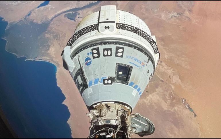 Durante el trayecto y poco antes de encajar en la estación, los miembros de la misión descubrieron fallos técnicos en el sistema de propulsión de la nave. ESPECIAL / NASA
