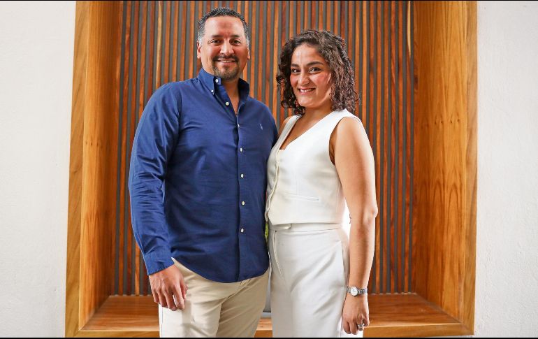 Alejandro Hernández y Valeria Rangel están al frente de Zólido AV. EL INFORMADOR/ H. Figueroa