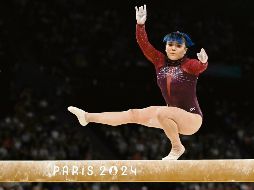Alexa resintió una preparación accidentada por una operación de rodilla. Ahora espera meterse a la final de salto si alguna gimnasta sufre un percance. AFP