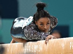 La rutina de viga de Simone Biles mantiene una línea que ha perfeccionado en dos ciclos olímpicos y es clave para su victoria. XINHUA/C. Ming