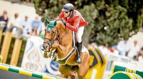 Carlos Hank Guerreiro y “Contago” buscarán saltar los obstáculos velozmente y con los menos derribos posibles. ESPECIAL