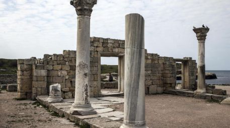 Restos de la ciudad vieja de Quersoneso, en Crimea, Ucrania. EFE/ARCHIVO