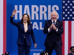 La candidatura Harris-Walz presentó sus principales propuestas para ganar la elección del 5 de noviembre. Destacan medidas como la protección del derecho al aborto, la defensa de la sanidad pública, el acceso a la vivienda y el control para las armas de fuego. EFE/M. Reynolds