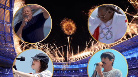 Red Hot Chili Peppers, Dr. Dre, Billie Eilish y Snoop Dogg fueron las apariciones estelares en la Ceremonia de Clausura de los Juegos Olímpicos París 2024. ESPECIAL / EFE / S. GUTIERREZ