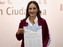 Se emitió la constancia de mayoría en favor de Laura Imelda Pérez Segura como presidenta municipal de San Pedro Tlaquepaque. CORTESÍA.