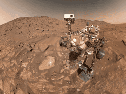 El rover ha realizado múltiples escaneos de 'Cheyava Falls', indicando que contiene compuestos orgánicos. ESPECIAL / jpl.nasa.gov