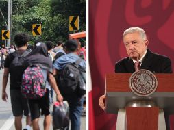 Aun con la escalada de violencia y el desplazamiento de personas en la frontera de Chiapas hacia Guatemala, López Obrador aseguró que él tiene 