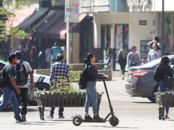 La Agencia Metropolitana de Servicios de Infraestructura para la Movilidad (AMIM) expuso ayer problemáticas respecto a los patines o scooters eléctricos. EL INFORMADOR/ A. Navarro