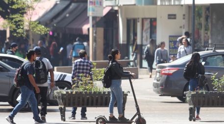 La Agencia Metropolitana de Servicios de Infraestructura para la Movilidad (AMIM) expuso ayer problemáticas respecto a los patines o scooters eléctricos. EL INFORMADOR/ A. Navarro