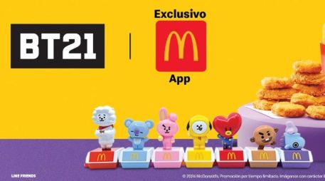 Esta es la forma de adquirir la cajita feliz de BTS en McDonalds México. ESPECIAL / X: @McDonaldsMexico