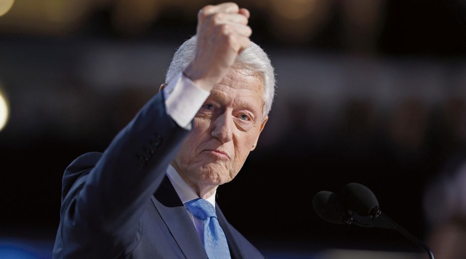 El ex presidente Bill Clinton, mostró su apoyo a la candidata a la presidencia por el Partido Demócrata y aprovechó su discurso para lanzar ataques a Trump. EFE