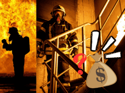 El salario de un bombero depende de su experiencia laboral. ESPECIAL/Imagen de Elias en Pixabay/Imagen de Tobias Rehbein en Pixabay