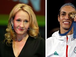 La cuenta de X de J. K. Rowling borró hasta 27 tuits relacionados con Imane Khelif después de que la deportista olímpica la demandara por ciberacoso. AP / EFE / ARCHIVO