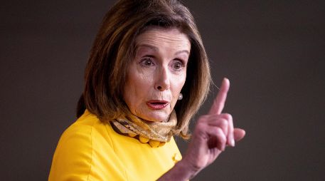 Muchos consideran a Pelosi el cerebro detrás de la revuelta que obligó al presidente estadounidense, Joe Biden, a buscar la reelección. EFE / ARCHIVO