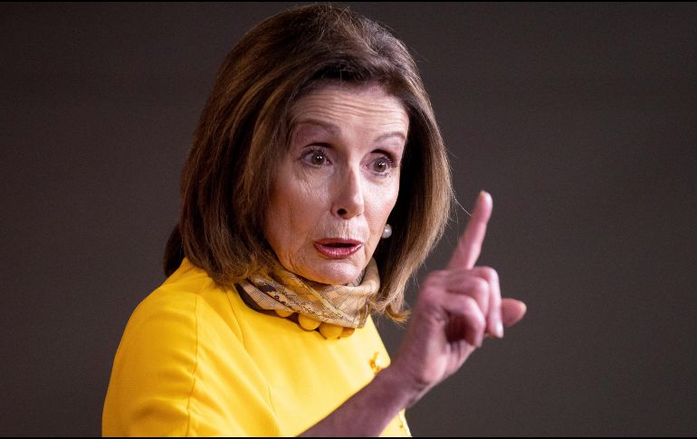 Muchos consideran a Pelosi el cerebro detrás de la revuelta que obligó al presidente estadounidense, Joe Biden, a buscar la reelección. EFE / ARCHIVO