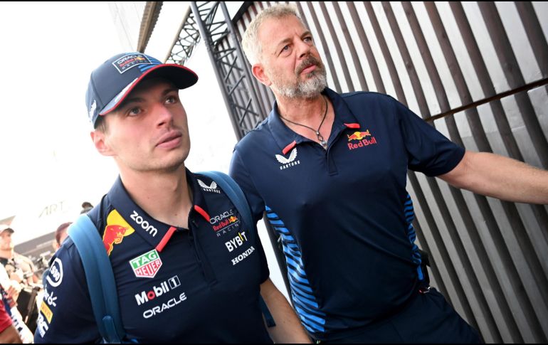 El piloto de Red Bull y campeón del mundo, Max Verstappen fue el más rápido, seguido por Charles Leclerc y Lando Norris. EFE / EPA / Daniel Dal Zennaro