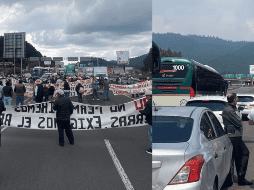 Los manifestantes advierten que no se van a retirar hasta que se presenten autoridades estatales que les comprometan una solución. SUN / J. Williams