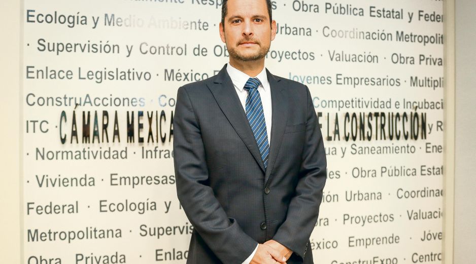 Juan Manuel Chávez, titular de la CMIC en Jalisco, comparó el inexistente apoyo federal con el respaldo del Gobierno estatal al sector de la construcción. EL INFORMADOR/ H. Figueroa