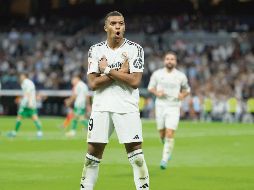 Después de no haber aparecido en los primeros tres juegos de Liga, Kylian Mbappé dio rumbo al Madrid. AFP