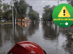 Las lluvias de esta tarde generaron un caos vial. ESPECIAL/ EL INFORMADOR/ ARCHIVO.