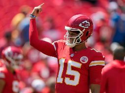 Mahomes y los Chiefs enfrentarán a Baltimore en el inicio de la temporada 2024-2025 de la NFL. AP/C. Riedel