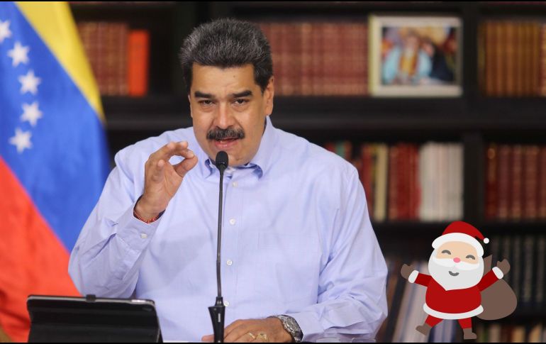 Nicolás Maduro decretó el adelanto de la Navidad para el primero de octubre en Venezuela. EFE / ARCHIVO