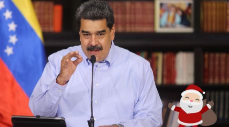 Nicolás Maduro decretó el adelanto de la Navidad para el primero de octubre en Venezuela. EFE / ARCHIVO