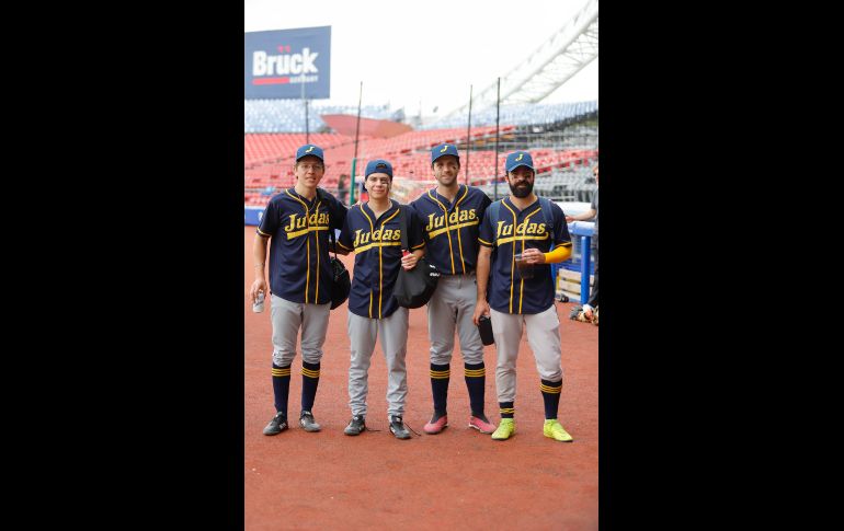 Ulises Solórzano, Max Valencia, Eduardo y Daniel De La Torre. GENTE BIEN JALISCO/ Claudio Jimeno