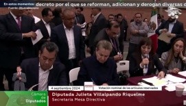 Diputados aprueban en lo general y particular la reforma judicial; esto es lo que sigue