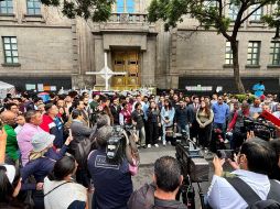 Los jóvenes presentes afirmaron que el Poder Judicial debe servir a los marginados y no a los intereses económicos. ESPECIAL