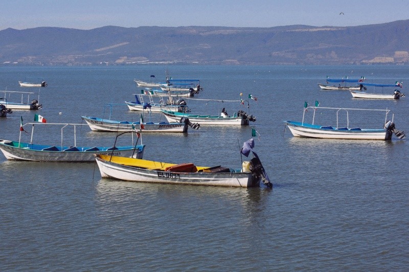 El lago de Chapala continúa recuperando su nivel durante este temporal de lluvias. EL INFORMADOR/ ARCHIVO