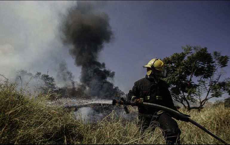 Protección Civil y Bomberos del municipio se ocuparon del incidente. EL INFORMADOR/Archivo