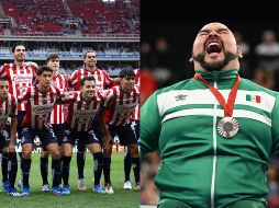 Las Chivas invitaron a José de Jesús Castillo a visitarlos en el Estadio AKRON. IMAGO7. X/ @CONADE.