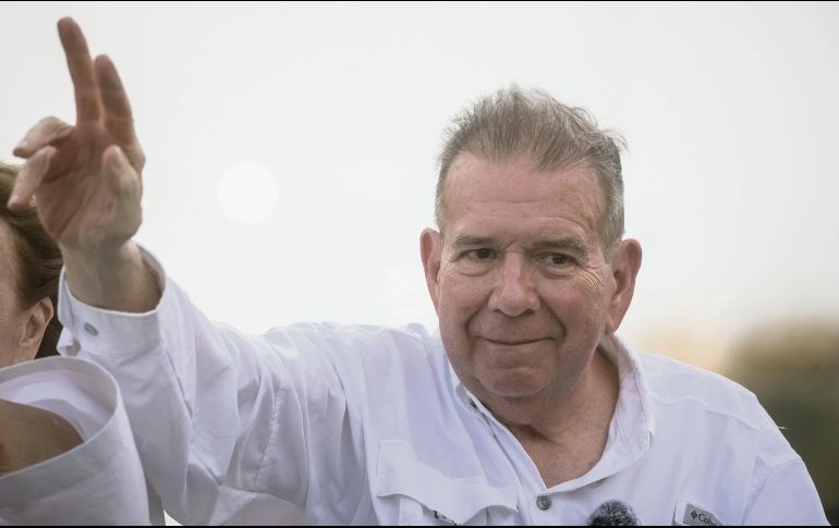 González Urrutia dio una conferencia a su llegada a Madrid, donde mantuvo la esperanza de que a la distancia impugnará el triunfo de Nicolás Maduro. EFE